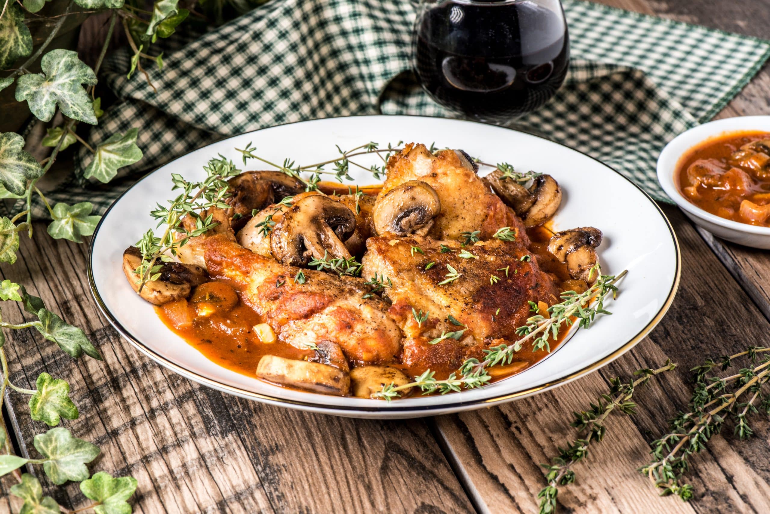 Keto Chicken Chasseur (Hunter's Chicken) Tasty Low Carb